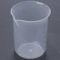 thumbnail image 4 of 50mL Graduated Beaker Clear Plastic Measuring Cup for Lab 4 Pcs, 4 of 8