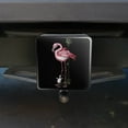 thumbnail image 4 of Pink Flamingos Palm Tree Tow Trailer Hitch Cover Plug Insert, 4 of 7