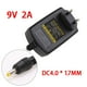 thumbnail image 3 of Adaptador Ca/Cc Adaptador AC/DC 9V 2A Adaptador de corriente 4.0x1.7mm para tira de bombilla LED (UE), 3 of 7