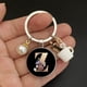 thumbnail image 2 of Llavero con letra Z Cgtredaw Dijes para Bolso mochila 2 5 cm, 2 of 9