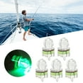 thumbnail image 3 of Fishing Lure Light, 5Pcs  Shape LED Corrosion Resistance Auto Open Flashing Bass Lure Light, 3 of 8