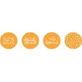 thumbnail image 2 of Darling Souvenir Pack of 190 Pcs chocolate&nbsp;Retirement Theme&nbsp;Stickers Party Favor-Pale Orange, 2 of 2
