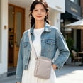 thumbnail image 6 of Crossbody Bag Small Multi Pocket Adjustable Strap Water Resistant Organizer Shoulder Bag Lightweight Daily Use Travel Work Commute Outdoor Essential Bag For Men Women Hands Free Carry, 6 of 6