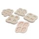 thumbnail image 1 of Four-leaf Clover Ginkgos Bilobas Leaf Fondant Cake Candy Chocolate Silicone Mold DIY Baking Decorating Tools for Dessert, 1 of 4