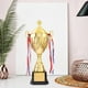 thumbnail image 1 of Premio Trofeo Trofeos Ganar con decoraciones de metal base Divertido trofeo Copa Prop para juegos, fiestas, competiciones, , niños y Altura 40cm perfecl Trofeo de premio, 1 of 8