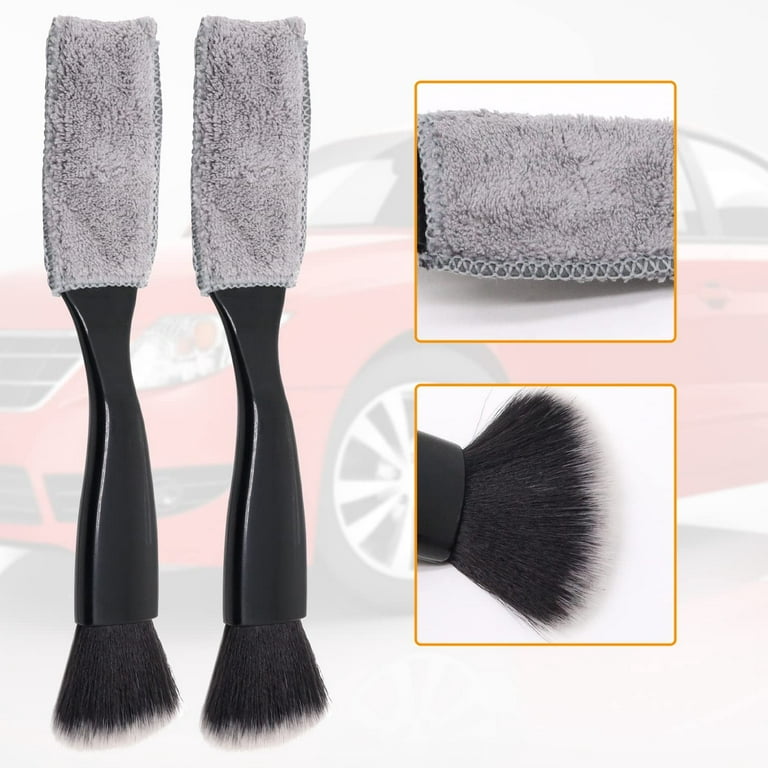 1-2pcs Air Vents Brush for Car Clean, Car Duster Detailing Interior Clean  Brush