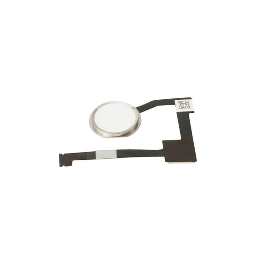 Replacement Home Button Assembly With Flex Cable For Apple iPad Pro 12.9 1st Gen (2015) / iPad Air 2 - White / Silver