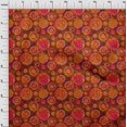 thumbnail image 3 of oneOone Cotton Poplin Brown Fabric Batik Sewing Craft Projects Fabric Prints By Yard 42 Inch Wide - FO, 3 of 4