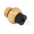 thumbnail image 1 of Radiator Fan Switch, Copper Electric Radiator Fan Switch, Automotive Replacement Radiator Cooling Fan Switches, Replacement Parts for Motorcycle, 1 of 7