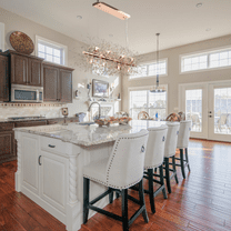 Crystal Chandelier  lighting 12 lights modern design 39"x68" in Gold color with original Crystals