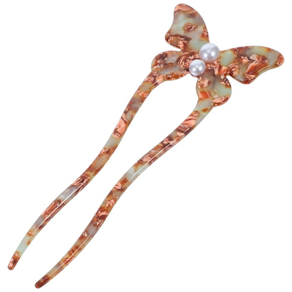 NIAIZEK Ballet Style Butterfly Hairpin U Shaped Hair Pins Multicolored 1Pack For Women Parties