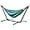 Blue, variant on Hammock and Stand Heavy Duty Portable Solid Steel Stand with Carrying Case Adjustable 9Ft Indoor-Outdoor 2 Person Large Weather Resistant Hammock Stands for Backyard Decor Bed Patio Lawn Garde, Blue