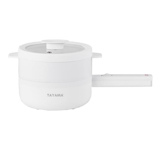 Tayama THP150 1.5 Litre Electric Cooking Pot & Food Steamer
