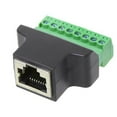 thumbnail image 3 of For RJ45 Green Screw Female Terminal Connector Adapter Reliable 8 Pin Connector, 3 of 8