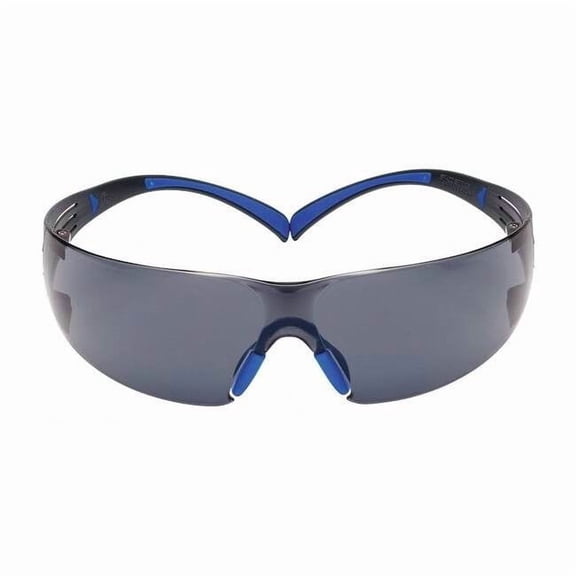 3m Glasses,Gray Lens,Anti-Fog,Blu/Blk Frame 1334249