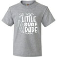 thumbnail image 3 of Inktastic Little Surf Dude with Surfboard Youth T-Shirt, 3 of 5