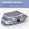 thumbnail image 4 of Tirrinia Picnic Basket - Insulated Cooler, Foldable Picnic Basket with Utensil Carrier, Lightweight Leakproof Portable Basket Set, 4 of 7