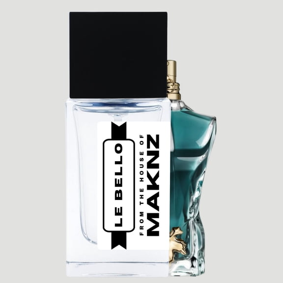 MAKNZ Le Bello Eau de Parfum, Inspired by Le Beau, Cologne for Men, 1.7 oz / 50ml Coconut, Vanilla, Sweet, Citrus, Lactonic, Aromatic, Amber, Tropical, Fresh Spicy, Nutty Scent