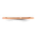 thumbnail image 4 of 10K Rose Gold 1.2mm Half Round Polished Stackable Band Size 4.5, 4 of 6