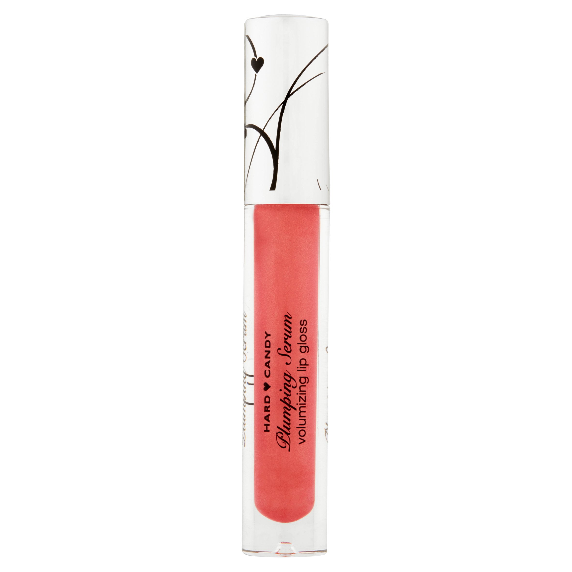 Hard Candy Plumping Serum Lip Gloss, 0974 Coral, 0.10 oz