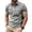 Gray, variant on FRSASU Mens Knit Polo Shirts Zipper Polo Shirts Short Sleeve Casual Lightweight Golf Shirt with Chest Pockets White