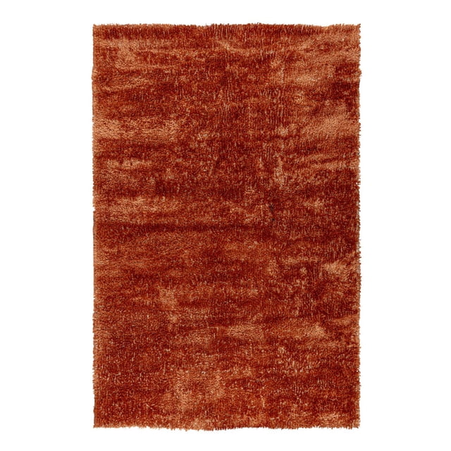 Tapete SHAGGY 1.50m x 2.25m naranja 6.49 pulg Elly Decor TPTE01GY-SGY7x5FT