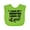 Apple Green, variant on Inktastic I Have My Godmother Under My Spell with Cute Witch Hat Boys or Girls Baby Bib