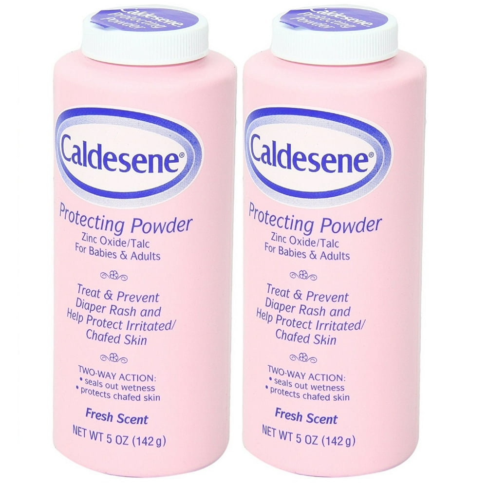 Caldesene Baby Care Powder Fresh Scent 5 oz (Pack of 2)