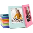 thumbnail image 1 of 10 Pack Mini Magnetic Photo Frames Compatible with Polaroid Fujifilm Instax Mini 12 Mini 11 Mini 9 Mini 8 Photo Album Fridge Stickers, 1 of 4