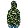 thumbnail image 4 of Kids Zip Up Hoodie for Boys Girls Toddler - peace sign flag Lightweight Long Sleeve 5-6T Boys Girl Clothes, Sun Protection Windproof Jackets Hoodie Sweatshirt, 4 of 7