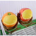thumbnail image 1 of Comedero para pájaros, comedero para loros, caja de comida para loros, accesorios para pájaros oso de fresa Electrónica, 1 of 4