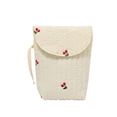 thumbnail image 1 of Cute Embroidered Stroller Storage Soft Breathable Fabric Handbag Portable Organizing For, 1 of 7