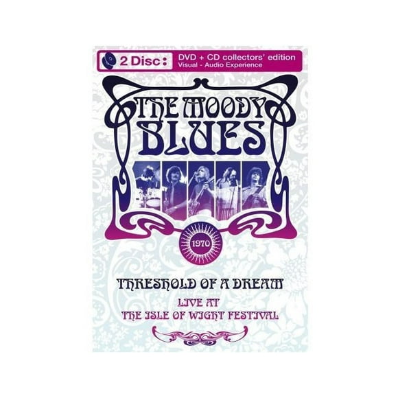 MOODY BLUES THRESHOLD OF A DREAM: LIVE AT IOW FESTIVAL 1970 DIGITAL VIDEO DISC