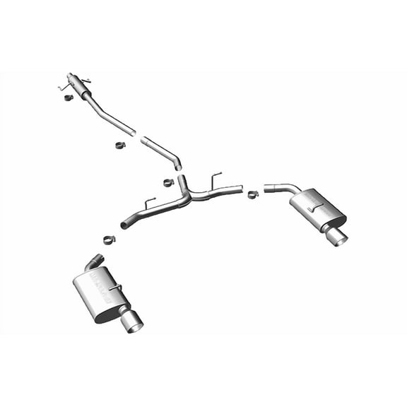 MagnaFlow Street Series Exhaust System Fits select: 2007-2012 FORD FUSION