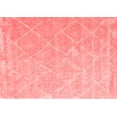 thumbnail image 1 of Ahgly Company Indoor Rectangle Trellis Red Modern Area Rugs, 7' x 9', 1 of 4