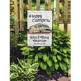 thumbnail image 3 of Printtoo White Happy Campers Caravans 12.5x18 Inches Double SidedFlagsDouble Sided CampFlagCampsiteFlagPersonalized Camping Flags, 3 of 4