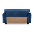 thumbnail image 2 of Innovative Textile Solutions 1-Piece Mason Throw Loveseat Slipcover, Blue, 2 of 5