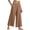 Khaki, variant on Oversize Wide Leg Linen Pants for Women Fall Fashion Drawstring Elastic Waist Flowy Lounge Pant Loose Fit Dressy Trousers with Pockets Purple 3XL