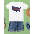 thumbnail image 3 of Independence Day Country T-Shirt Juniors -Image by Shutterstock,  x-Large, 3 of 4