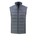 thumbnail image 2 of Men's Cutter & Buck Steel Lehigh Valley IronPigs Evoke Hybrid Eco Softshell Recycled Full-Zip Vest, 2 of 3