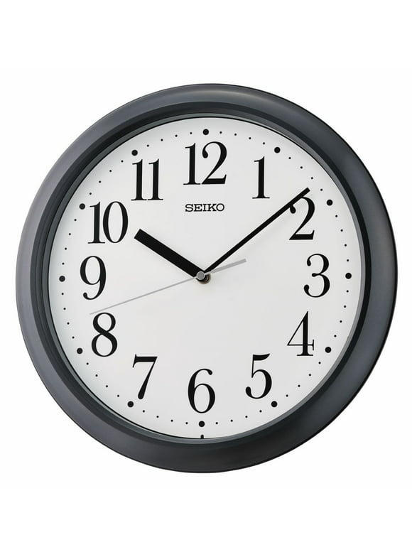 Seiko Wall Clocks | Black 
