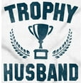 thumbnail image 2 of Trophy Husband Best Partner Hubby Men's Crewneck Sweatshirt Brisco Brands X, 2 of 6