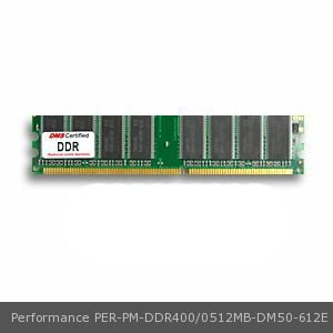 - DMS Compatible/Replacement for Performance PM-DDR400/0512MB System 5000a 512MB eRAM Memory DDR PC3200 400MHz 64x64 CL3 2.6v 184 Pin DIMM - DMS