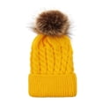 thumbnail image 1 of Bonnet en Laine Tricoté Chaud pour Femmes, Cache-Oreilles, 1 of 8