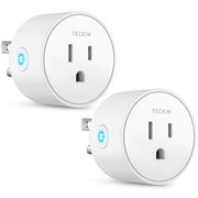 Teckin Smart Plug, Timer and Remote Control, Voice Control, Mini Smart Outlet, 2 Packs