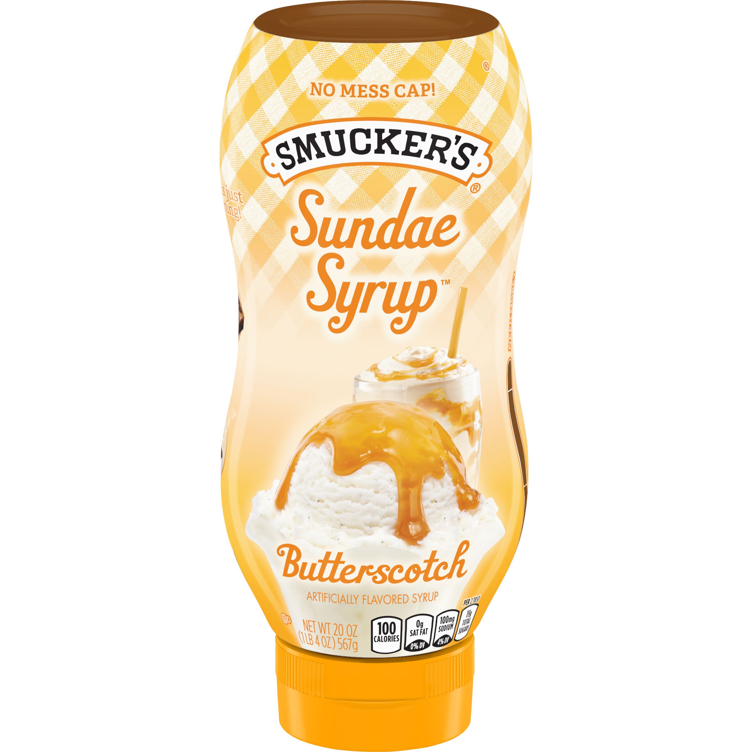 Smucker's Butterscotch Flavored Syrup, 20-Ounce - Walmart.com - Walmart.com