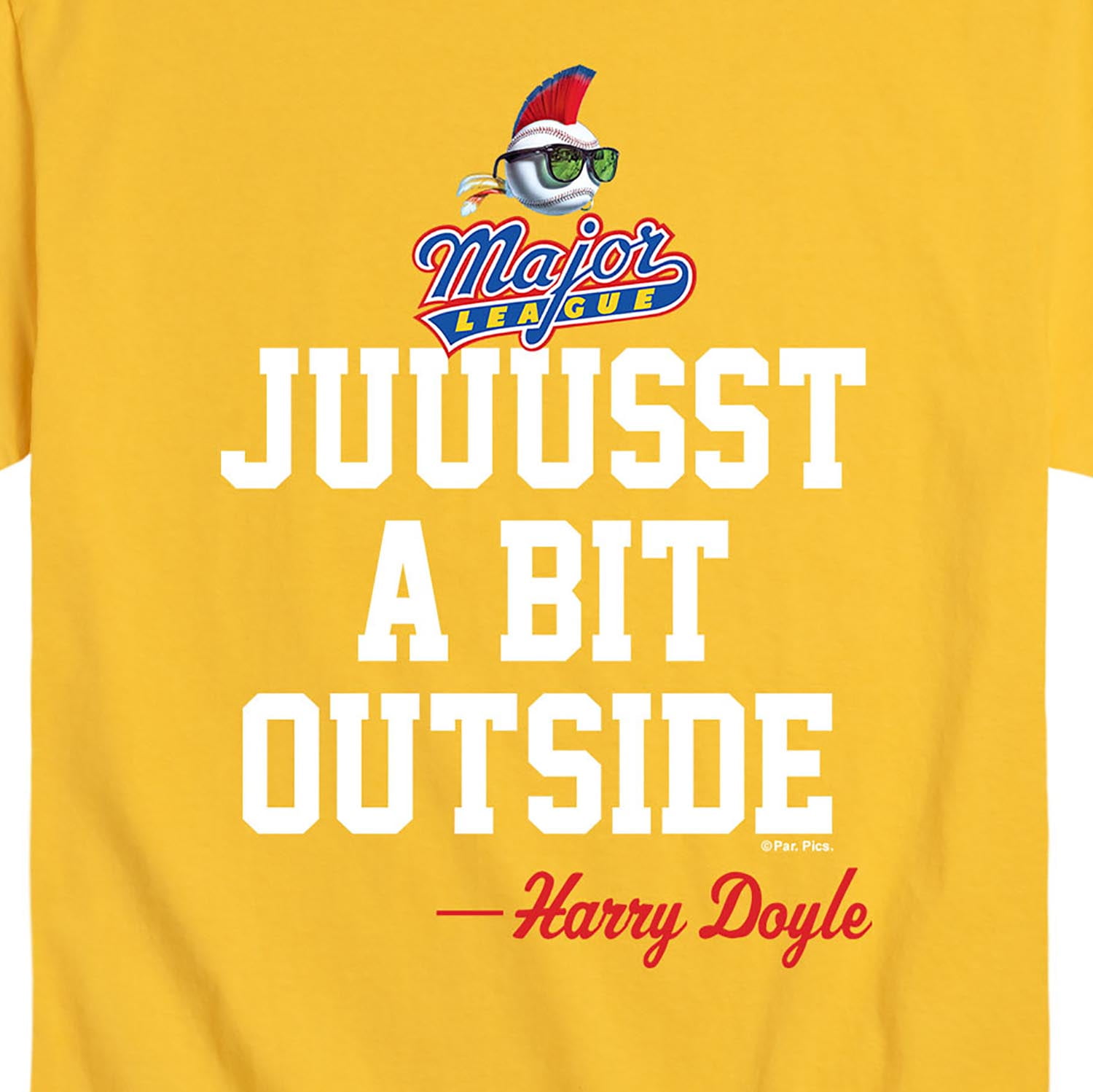 Just A Bit Outside - Major League Quote' Men's T-Shirt