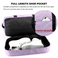 thumbnail image 6 of PlasMaller Gym Bag Sports Travel Duffel Bag Weekender Overnight Bag with Shoes Compartment for Travel, Gym, Yoga, School (Purple), 6 of 6