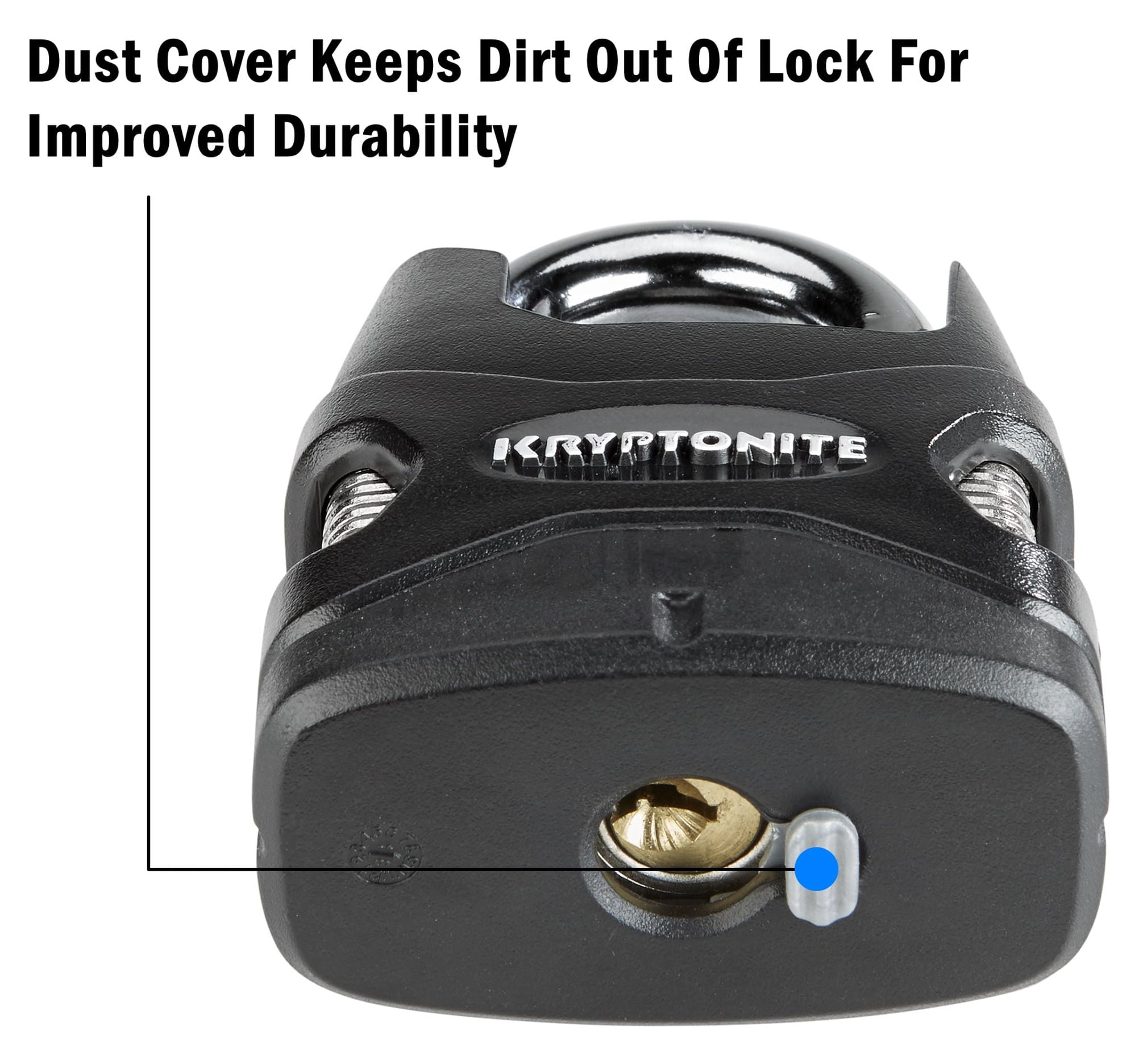 Kryptonite Double Loop Cable & Padlock Bicyce Lock