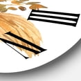 thumbnail image 3 of Designart 1 in Quartz Traditional Wall Clock, 3 of 5